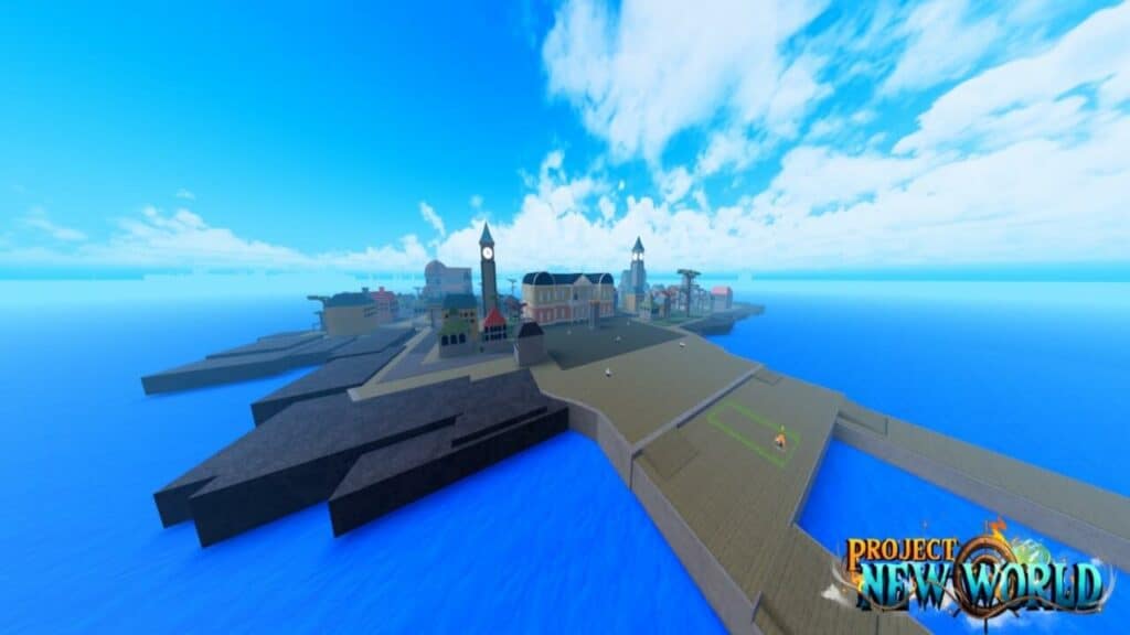 Going To MARINE HQ  Roblox Project New World 