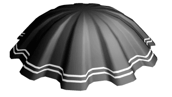 Black Pleated Skirt