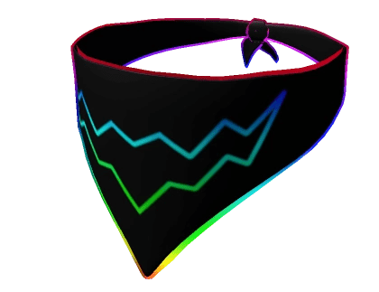 Roblox Cartoony Rainbow Bandana