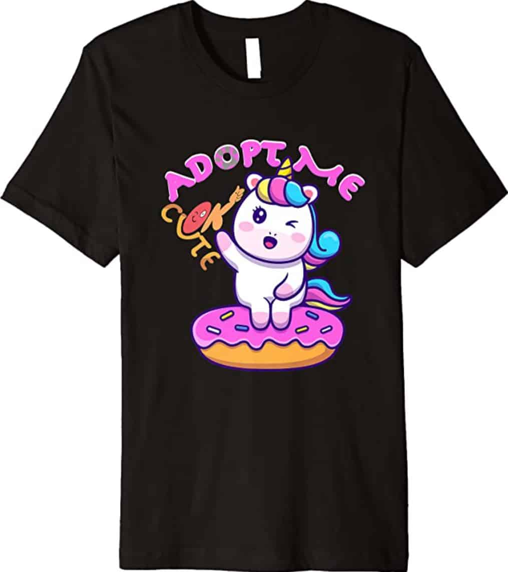 Adopt Me Donut Unicorn Shirt