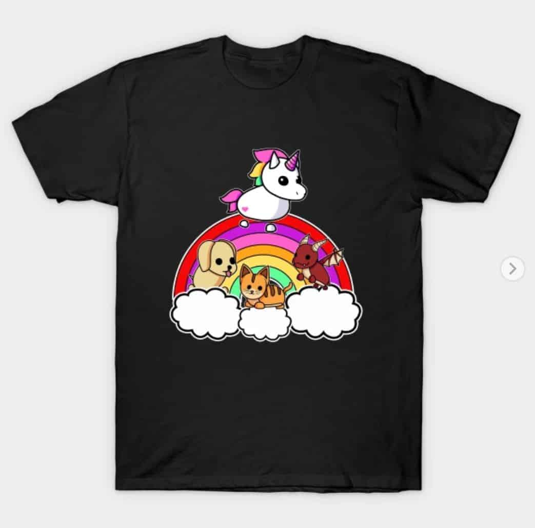 Adopt Me Pets Rainbow Shirt