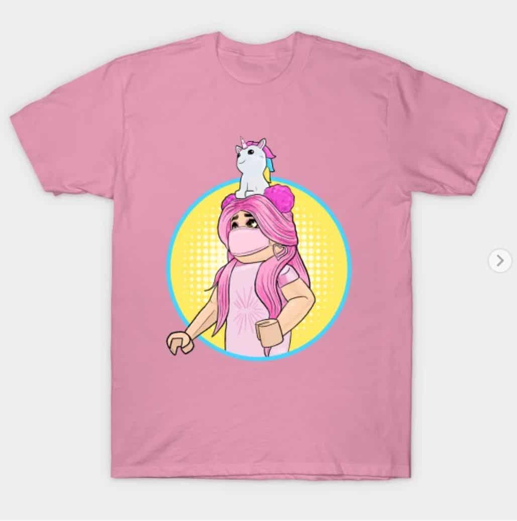 Baby Unicorn and Pink Avatar Shirt