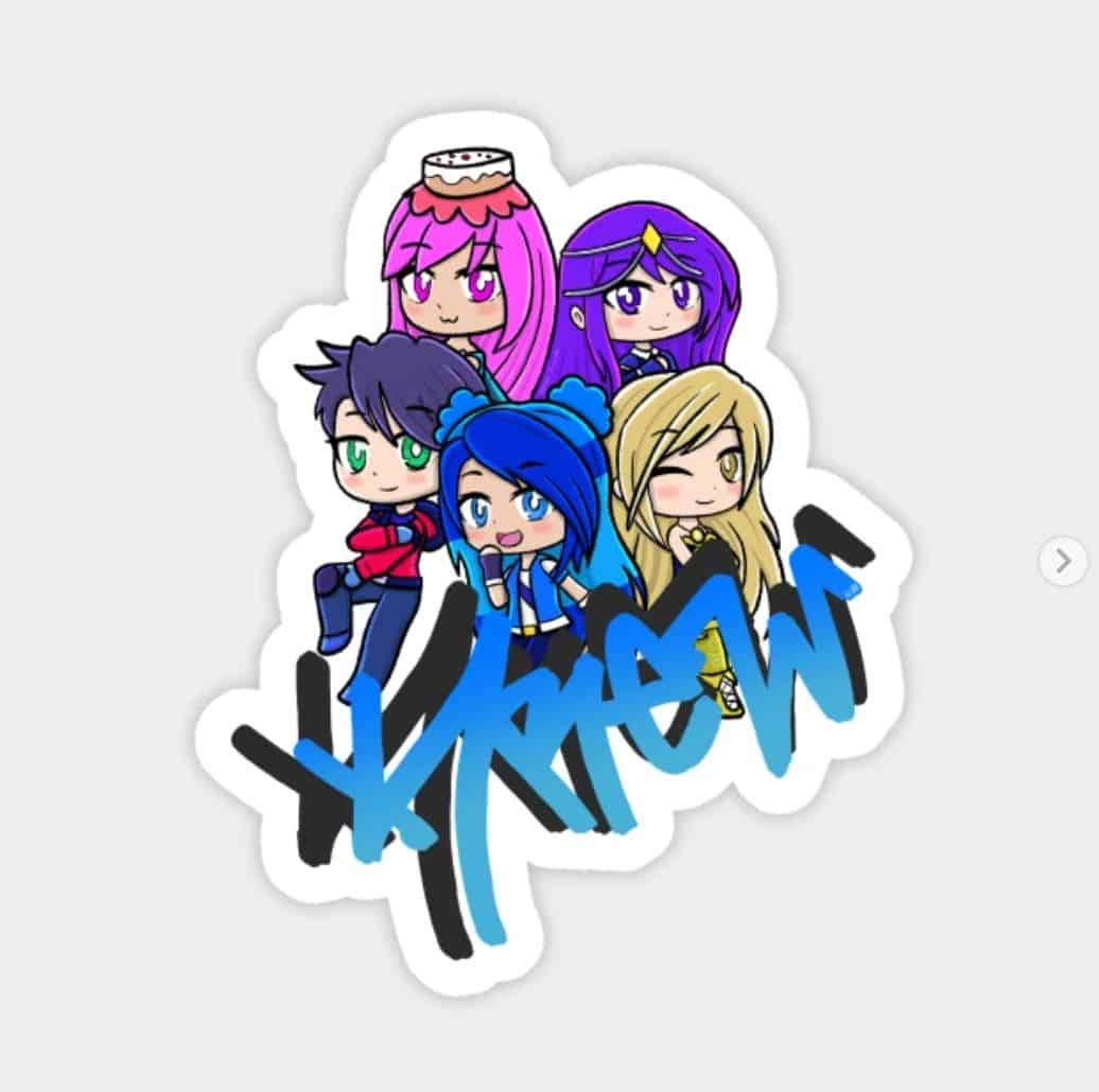 Gacha Life Krew Sticker