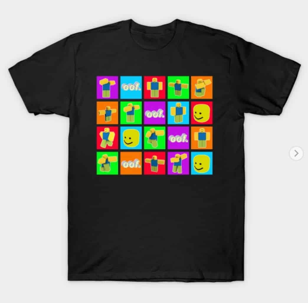 Oof Dab Roblox Shirt