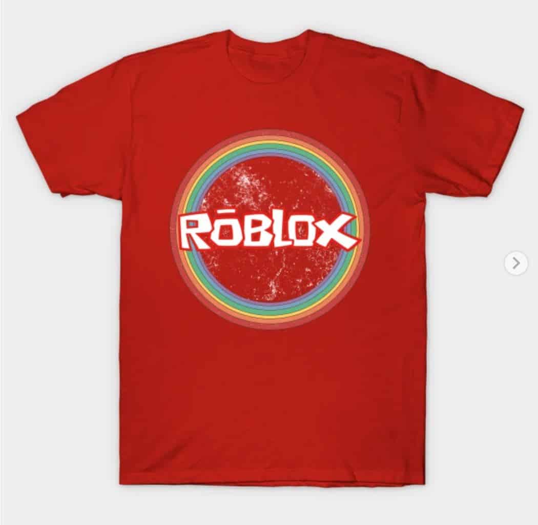 Roblox Vintage Rainbow Shirt