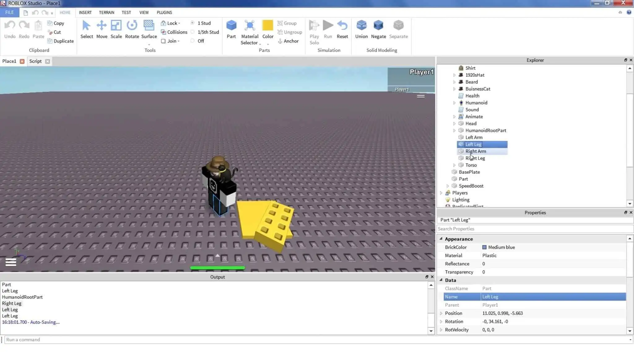 Roblox - Obby Object Script