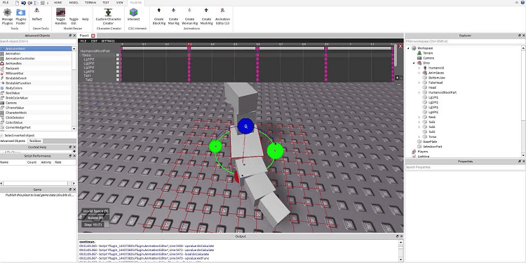 roblox studio editing and cutting objects