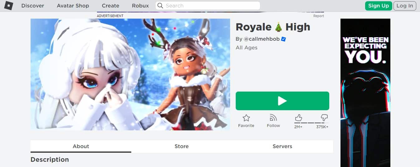 Royale High Diamonds website