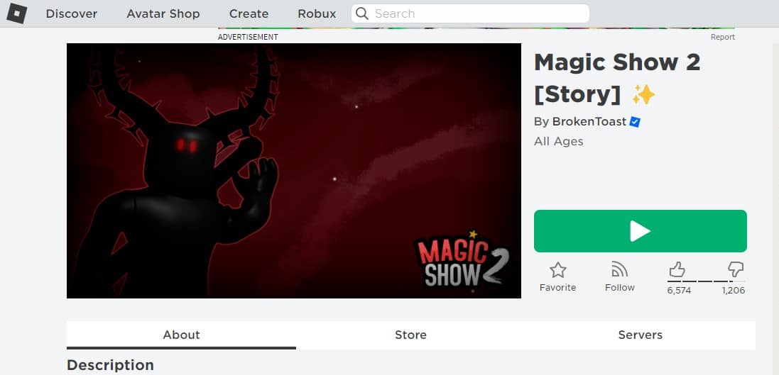 Magic Show 2 Roblox