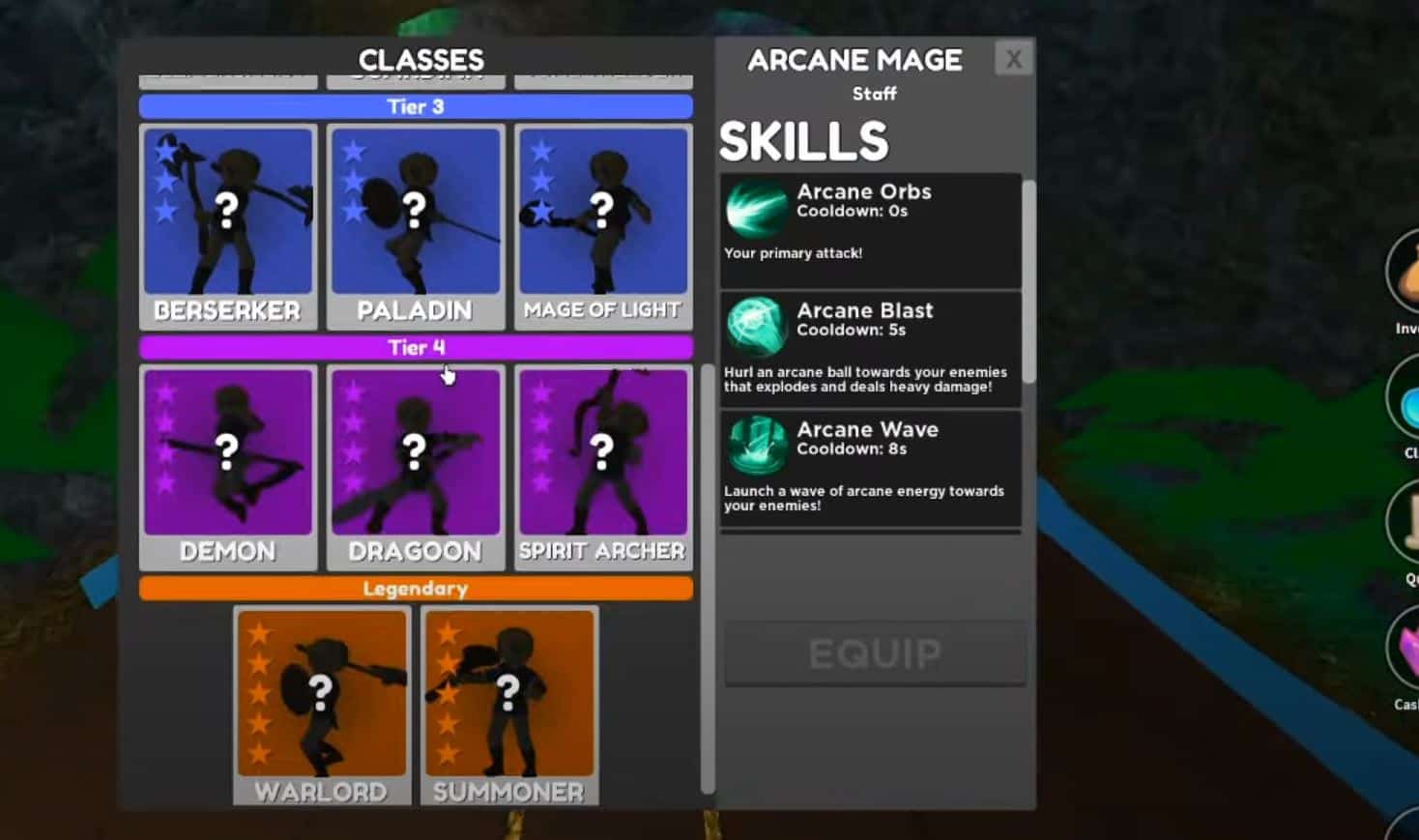 World Zero roblox Game Classes Breakdown