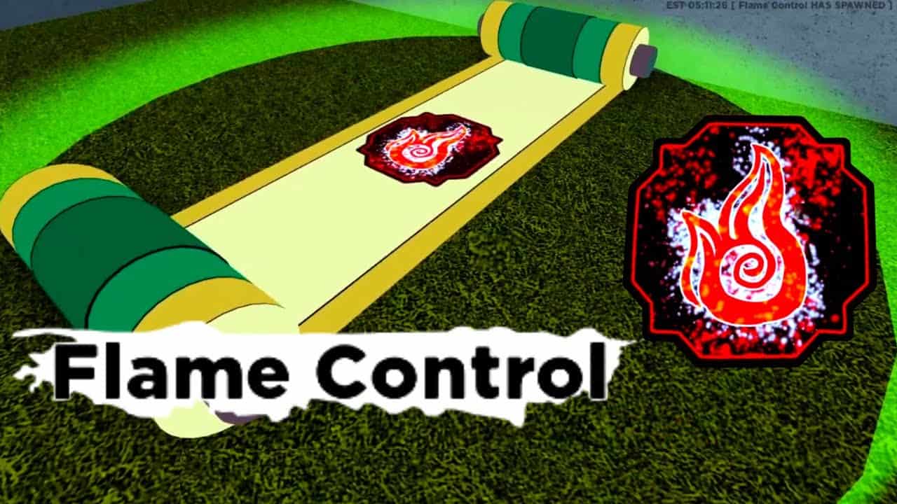 flame control shindo life Roblox