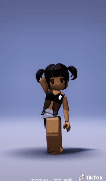 short pigtails combo roblox